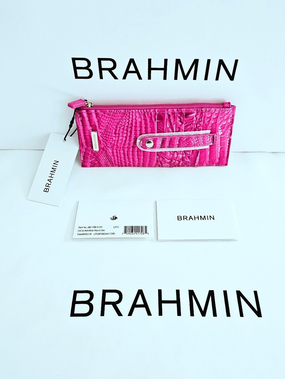 NWT Brahmin AFFECTION Credit Card Wallet